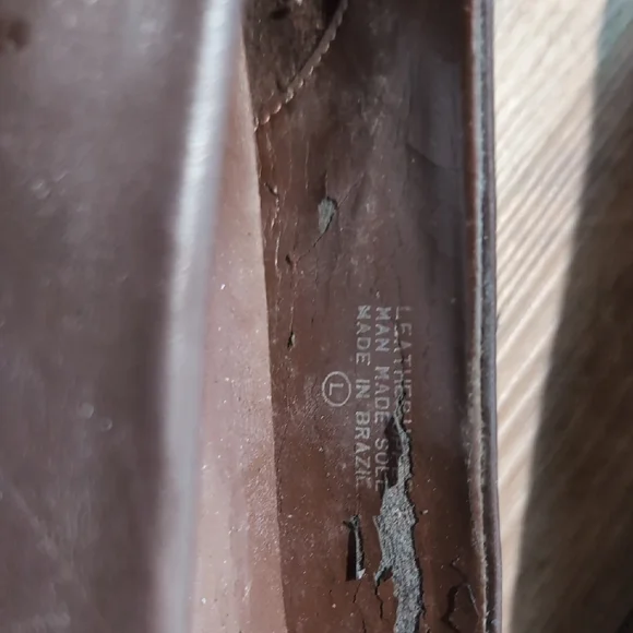 Etienne Aigner Brown Loafers Slip-Ons - Picture 4 of 7